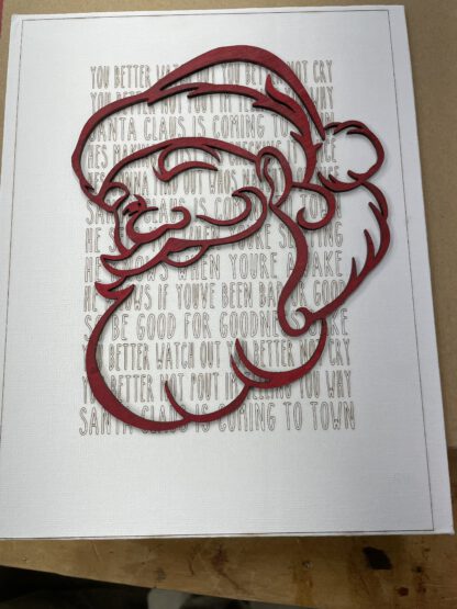 Santa 3D Art